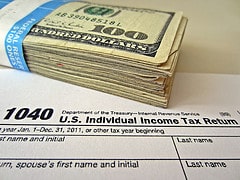 taxes money